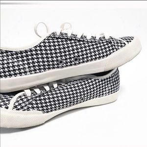 SeaVees x JCrew. Monterey houndstooth sneakers